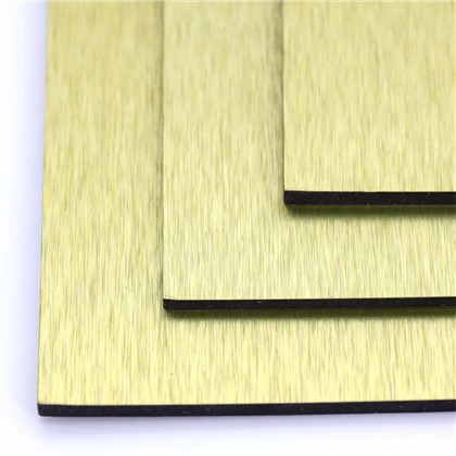 แผง Alucobond แบบแปรงดีไซน์ใหม่